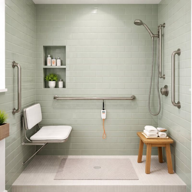 Elderly Shower Installation in Bucks County, PA