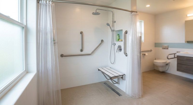 Handicap Shower Installation in Manchester, NH