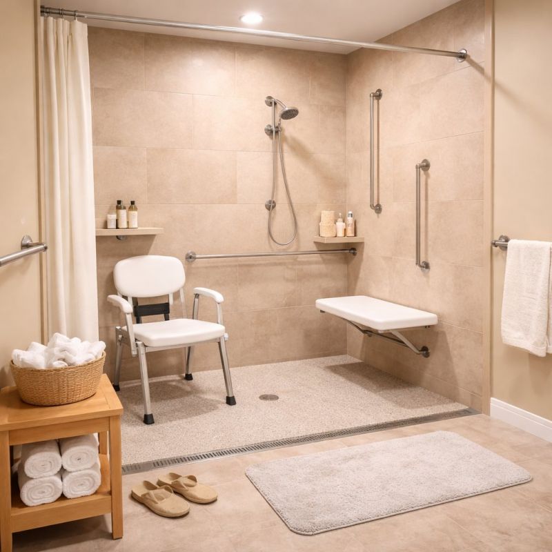Walk In Shower Installation in Lancaster County, PA